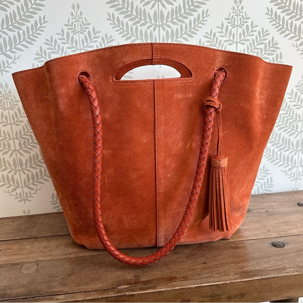 Neely and Chloe Suede Tote